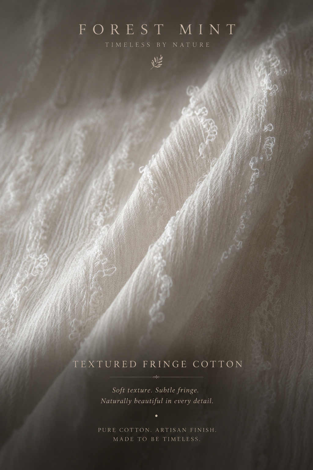 Texture Fringe Cotton