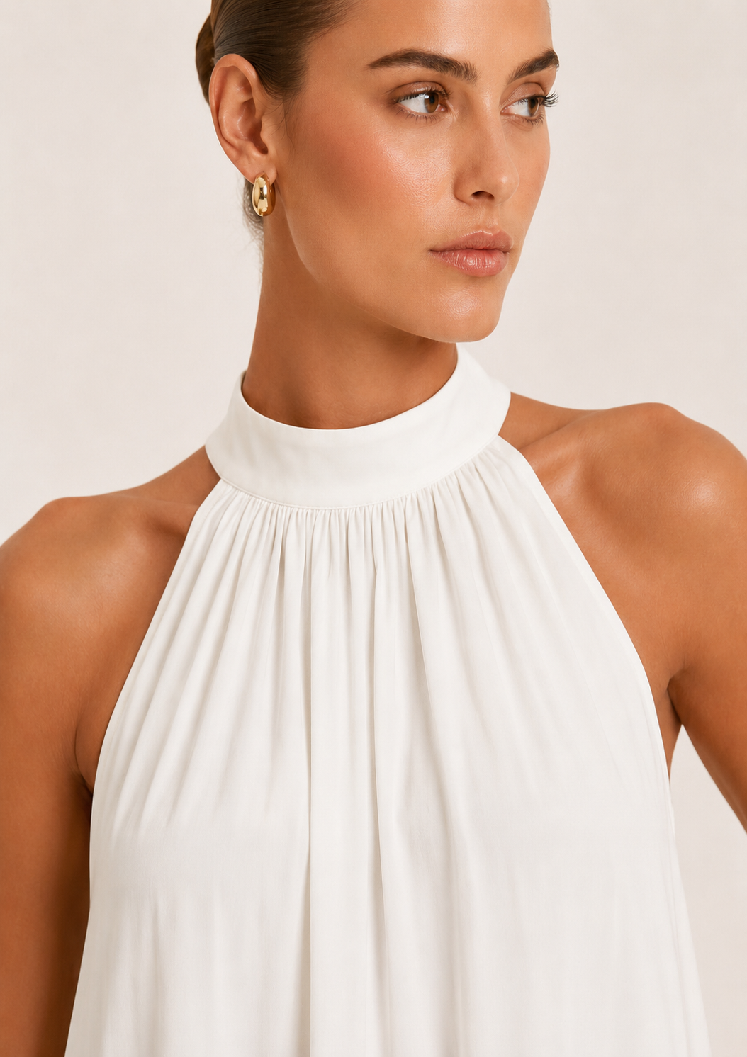 NOA MINI DRESS - OFF WHITE