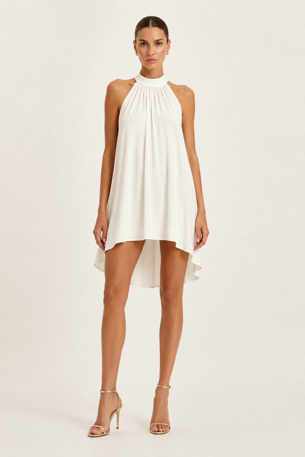 NOA MINI DRESS - OFF WHITE