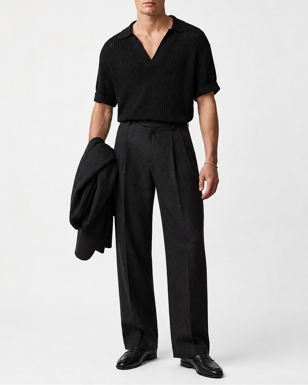 HARISON LINEN PANTS - BLACK