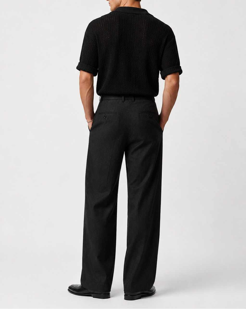 HARISON LINEN PANTS - BLACK