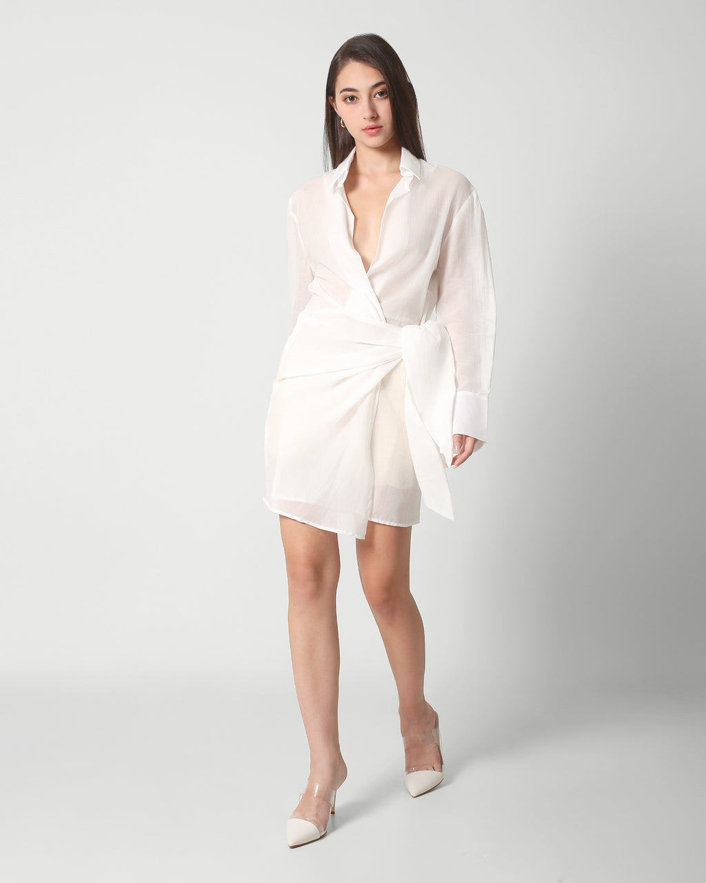 HAILEY DRESS - WHITE