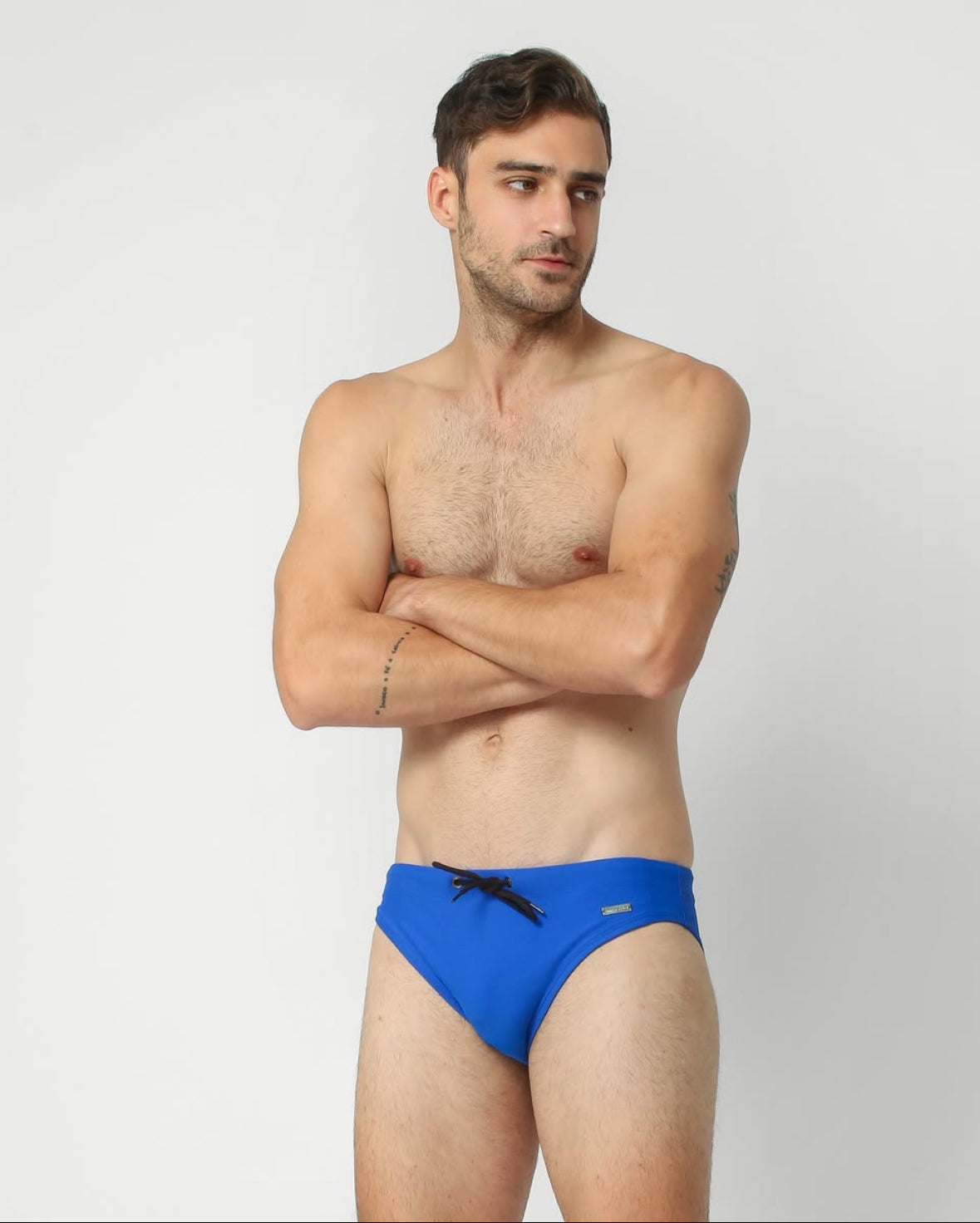 SIGNATURE SWIM BRIEF — ROYAL BLUE