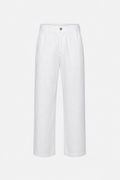 JACKSON LINEN PANT - WHITE