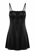 JUSTINE MINI DRESS - BLACK