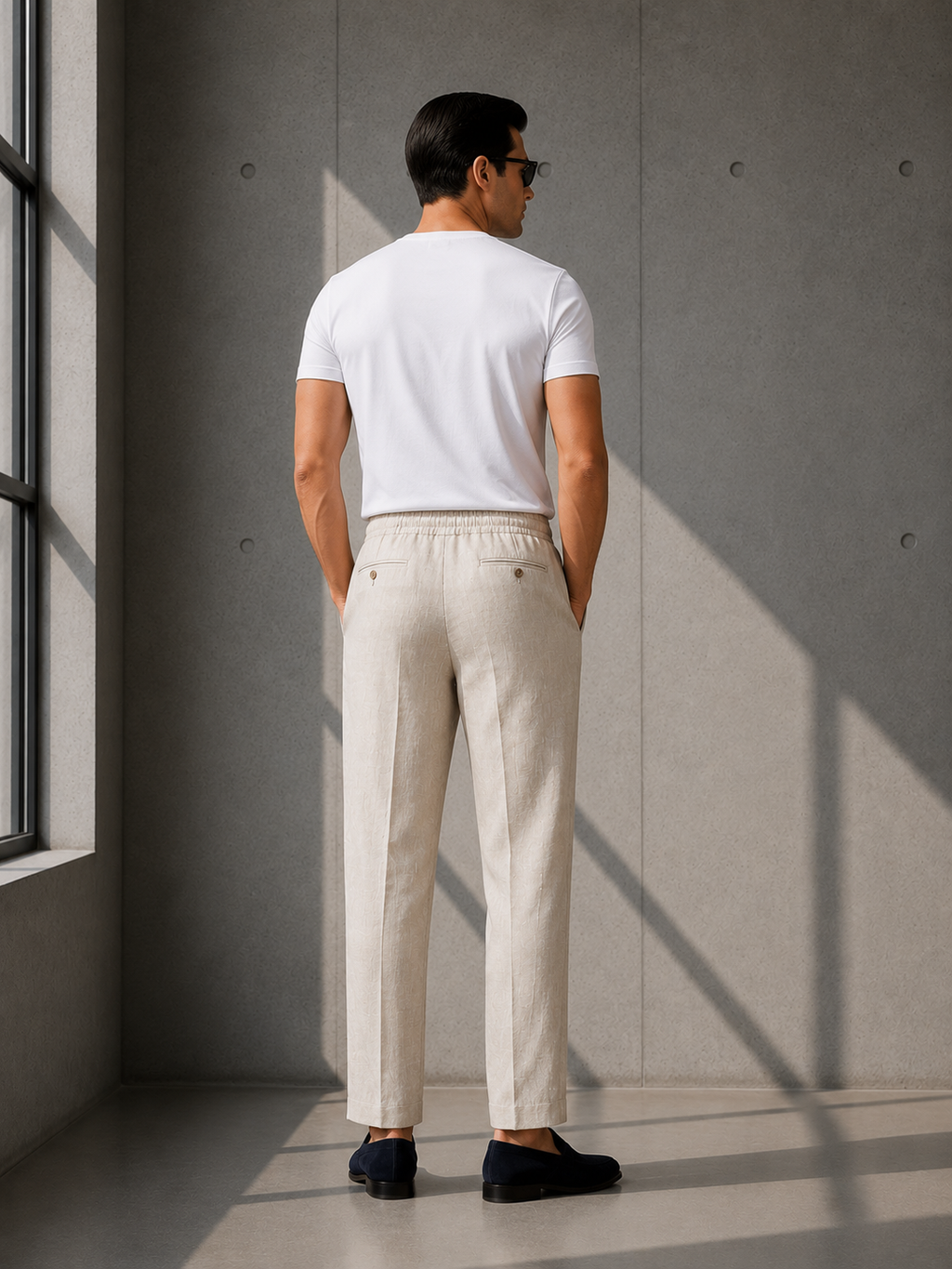 MARCUS LINEN PANT - NATURAL