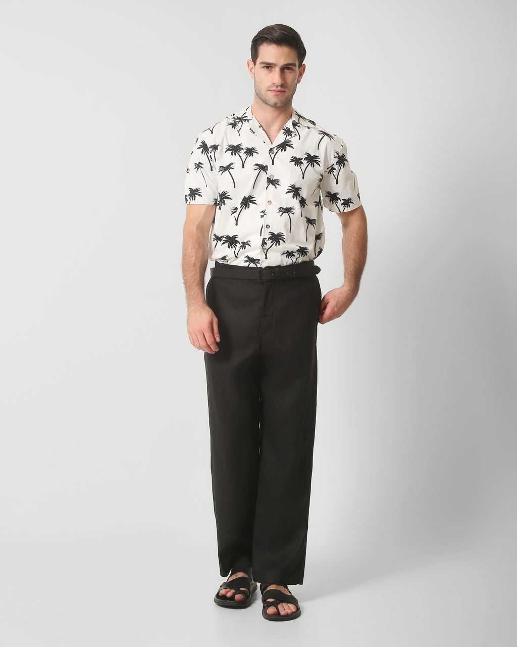 CORDUROY CAMP COLLAR SHIRT