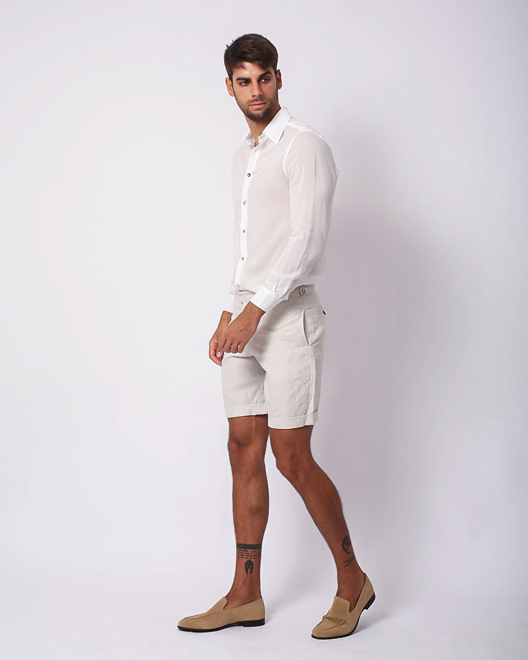 CLASSIC COTTON SHIRT OFF WHITE