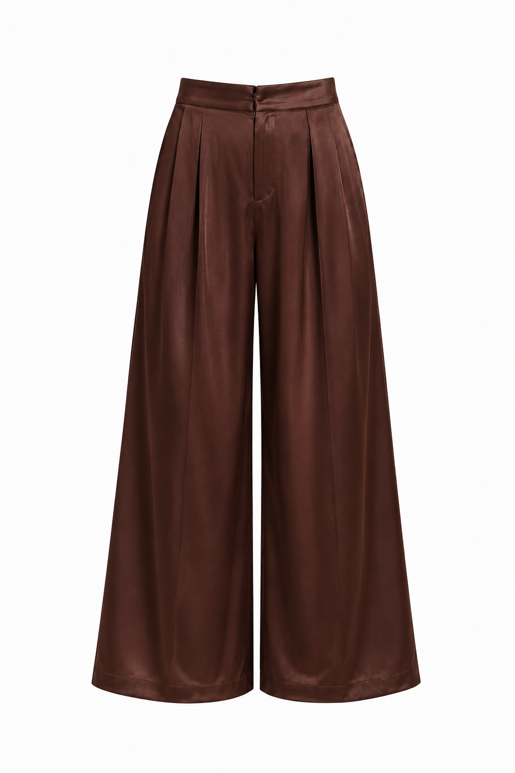 MAXMARA WIDE LEGS PANTS - BROWN