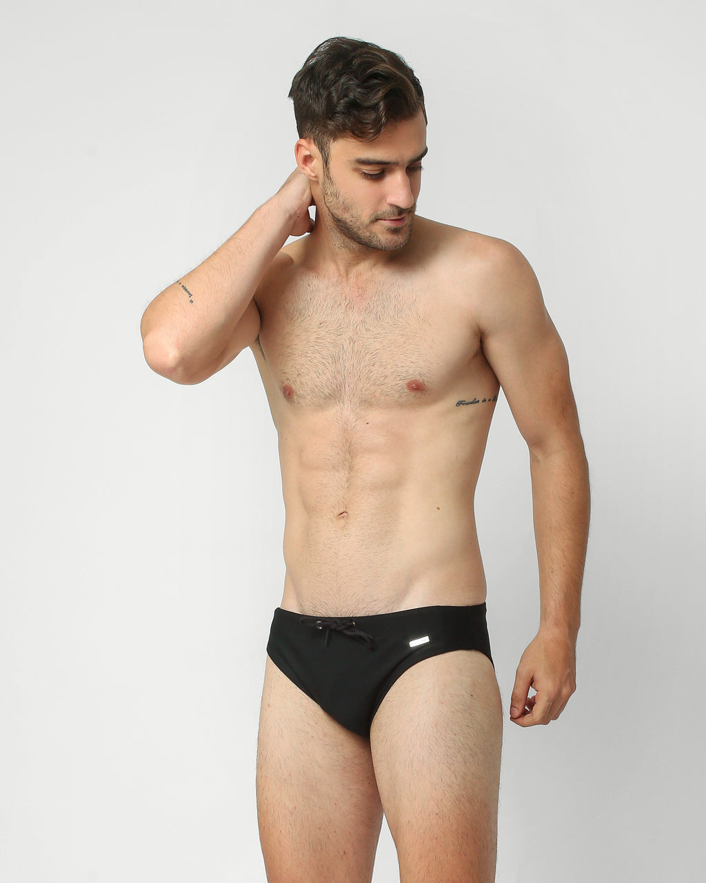 SIGNATURE SWIM BRIEF — BLACK